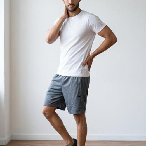 Шорты Sport style (46-54) 1 grey (лето) Sport style 1 grey