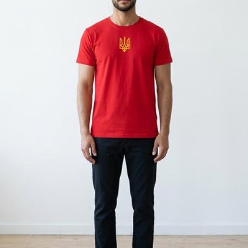 Футболка Sport style (S-2XL) 1 red (лето) Sport style 1 red