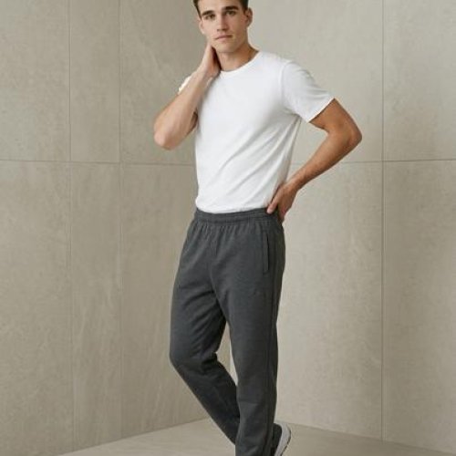 Штаны спорт Sport style (56-64) 10P d.grey (деми) Sport style 10P d.grey