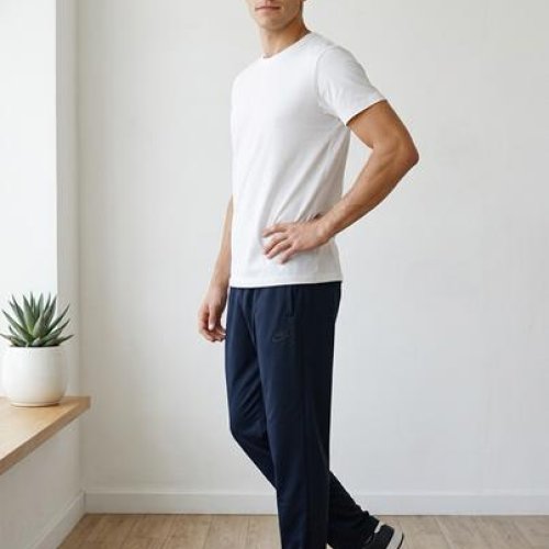 Штаны спорт Sport style (50-58) 20 navy (деми) Sport style 20 navy