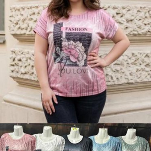 Футболка Sport style (54-60) M666 mix (лето) Sport style M666 mix