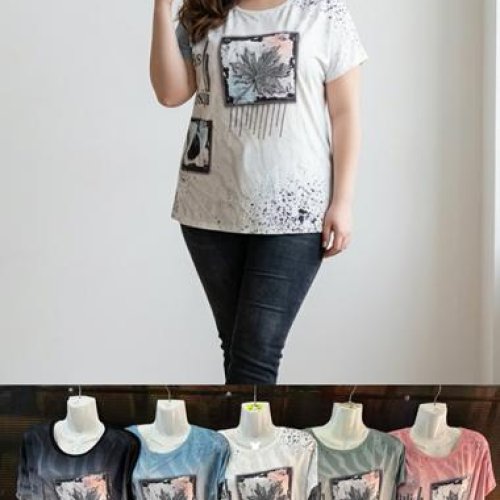 Футболка Sport style (54-60) M68 mix (лето) Sport style M68 mix