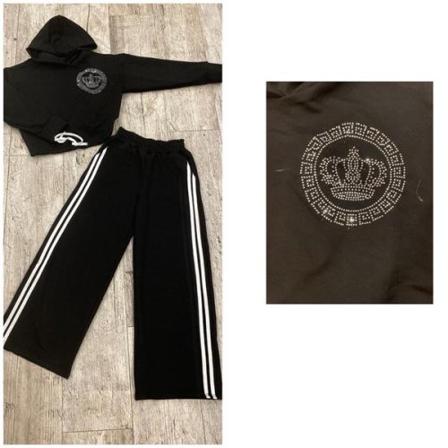 Костюм спорт Proschenko (8-12) PR834 black (деми) Proschenko PR834 black