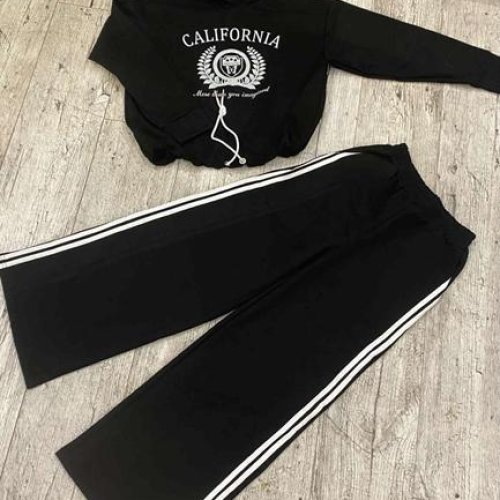 Костюм спорт Proschenko (8-12) PR835 black (деми) Proschenko PR835 black