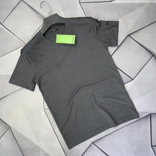 Футболка Rassul (S-2XL) 66481 d.grey (лето) Rassul 66481 d.grey