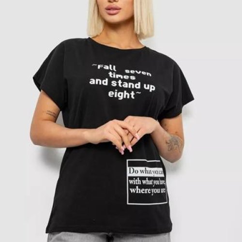 Футболка Seven Group (L-XL) 2004 black (лето) Seven Group 2004 black