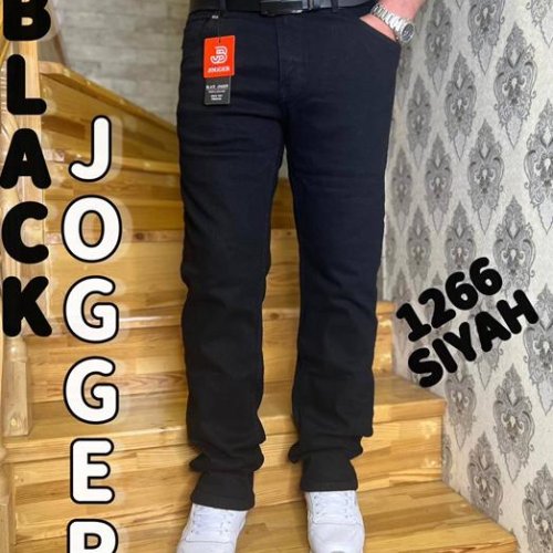 Джинсы Ruxa (33-42) 1266 black (деми) Ruxa 1266 black