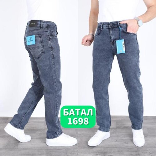 Джинсы Ruxa (32-40) 1698 blue (деми) Ruxa 1698 blue