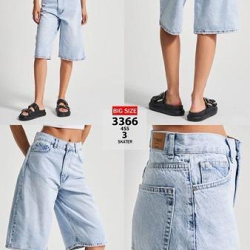 Шорты Ruxa (38-48) 3366-4-3 l.blue (лето) Ruxa 3366-4-3 l.blue