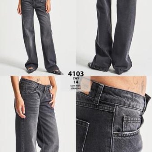 Джинсы Ruxa (34-42) 4103-2-14 d.grey (деми) Ruxa 4103-2-14 d.grey