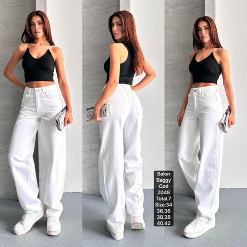 Джинсы Ruxa (34-40) 2148 white (деми) Ruxa 2148 white