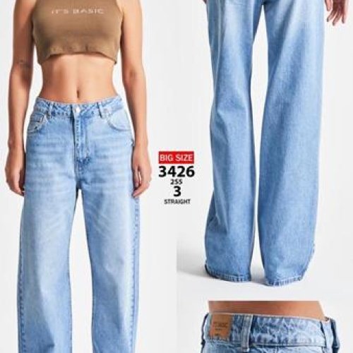 Джинсы Ruxa (38-48) 3426-2-3 l.blue (деми) Ruxa 3426-2-3 l.blue