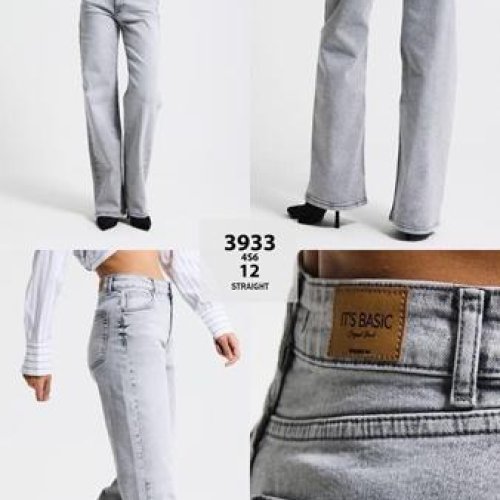 Джинсы Ruxa (34-42) 3933-4-12 l.grey (деми) Ruxa 3933-4-12 l.grey