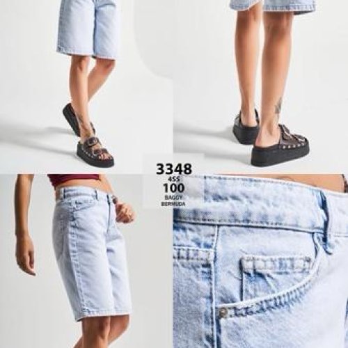 Шорты Ruxa (34-42) 3348-4-100 l.blue (лето) Ruxa 3348-4-100 l.blue