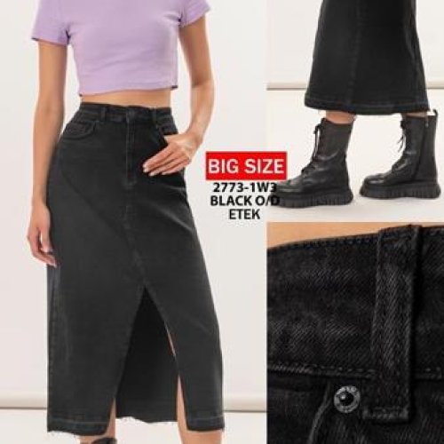 Юбка Ruxa (38-48) 2773-1 black (лето) Ruxa 2773-1 black