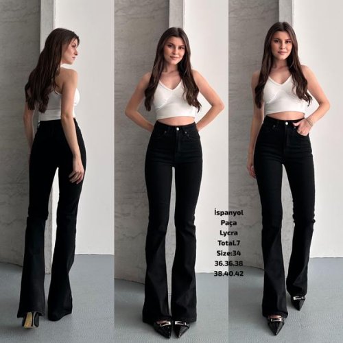 Джинсы Ruxa (34-42) 2156 black (деми) Ruxa 2156 black