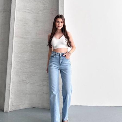 Джинсы Ruxa (34-42) 2136 l.blue (деми) Ruxa 2136 l.blue