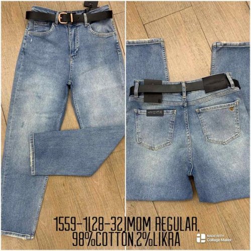 Джинсы Ruxa (28-32) 1559-1 l.blue (деми) Ruxa 1559-1 l.blue