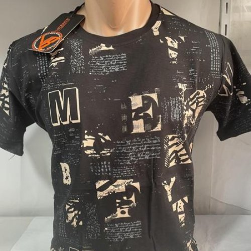 Футболка Sabihina (S-2XL) SB1675 black (лето) Sabihina SB1675 black