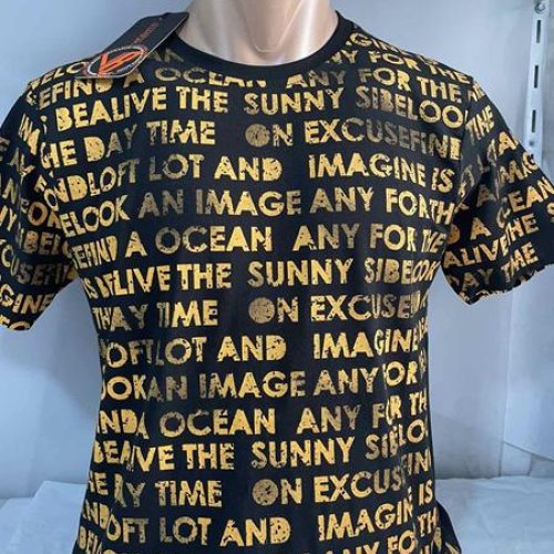 Футболка Sabihina (S-2XL) SB1682 black (лето) Sabihina SB1682 black