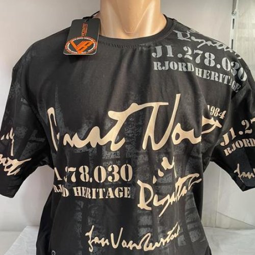 Футболка Sabihina (2XL-6XL) SB1694 black (лето) Sabihina SB1694 black