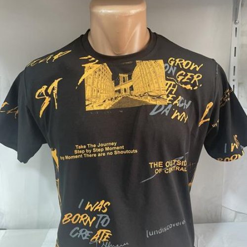 Футболка Sabihina (S-2XL) SB1702 black (лето) Sabihina SB1702 black