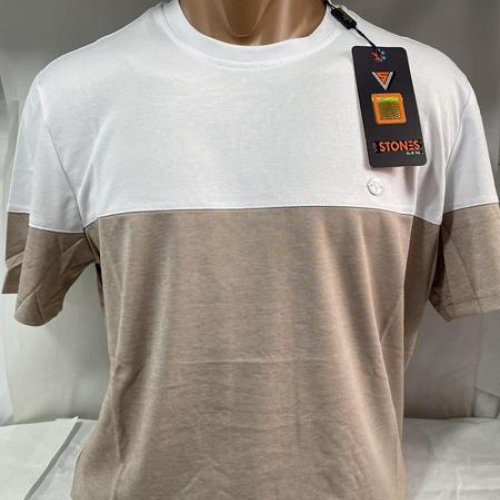 Футболка Sabihina (M-2XL) SB1730 beige (лето) Sabihina SB1730 beige