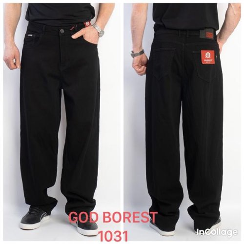 Джинсы Fangsida (28-36) 1031 black (деми) Fangsida 1031 black