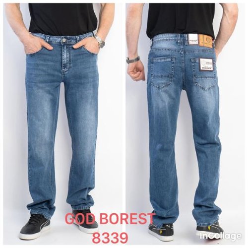 Джинсы Fangsida (31-38) 8339 blue (деми) Fangsida 8339 blue