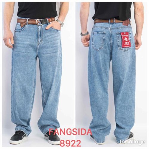 Джинсы Fangsida (28-36) 8922 l.blue (деми) Fangsida 8922 l.blue