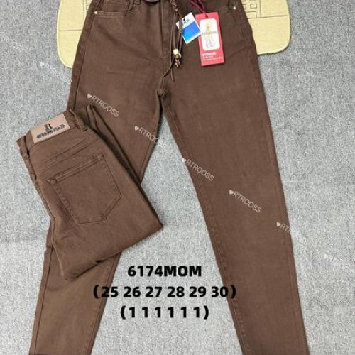 Джинсы Jeans Club (25-30) 6174 brown (деми) Jeans Club 6174 brown