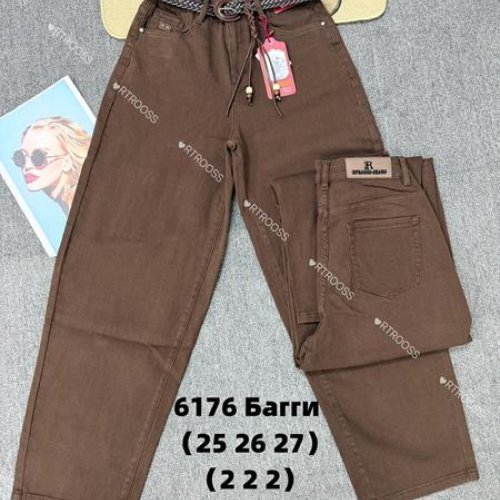 Джинсы Jeans Club (25-27) 6176 brown (деми) Jeans Club 6176 brown