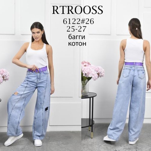 Джинсы Jeans Club (25-27) 6122 l.blue (деми) Jeans Club 6122 l.blue