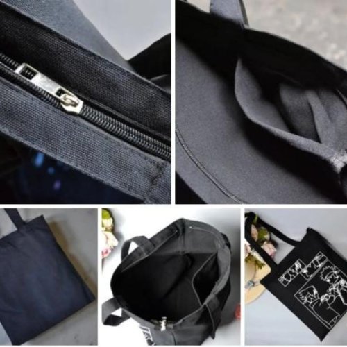 Сумка Luna-bag (38*34) 24-203 black (деми) Luna-bag 24-203 black