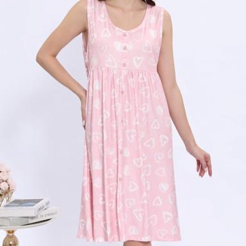 Ночнушка Fili Wear (M-3XL) 440 pink (лето) Fili Wear 440 pink