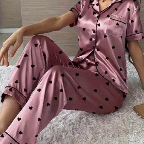 Пижама Fili Wear (M-3XL) 70344 powder (лето) Fili Wear 70344 powder