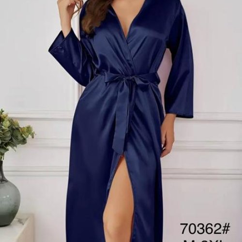 Халат Fili Wear (M-3XL) 70362 navy (деми) Fili Wear 70362 navy