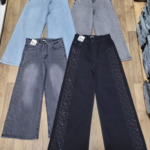 Джинсы AMZ (8-12) 46-2 d.grey (деми) AMZ 46-2 d.grey