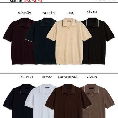 Футболка Vip Stendo (S-XL) 33262 l.brown (лето) Vip Stendo 33262 l.brown