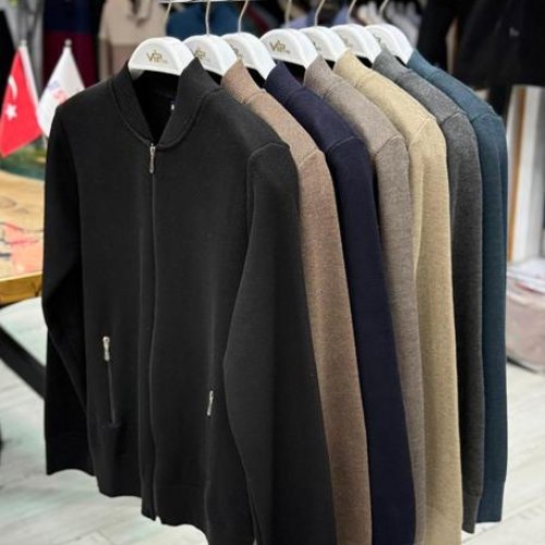 Кофта Vip Stendo (M-2XL) 4700 d.grey (деми) Vip Stendo 4700 d.grey