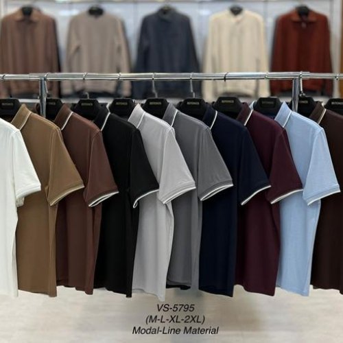 Костюм Vip Stendo (M-2XL) 5795 d.brown (лето) Vip Stendo 5795 d.brown