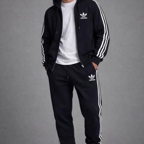 Костюм спорт Zalov (46-54) ZW1384 black (деми) Zalov ZW1384 black