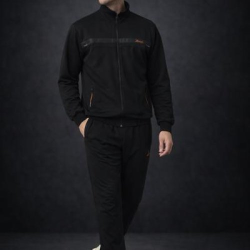 Костюм спорт Zalov (46-54) ZW1424 black (деми) Zalov ZW1424 black