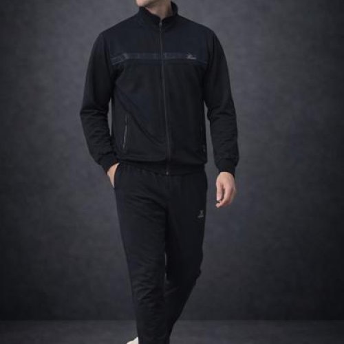 Костюм спорт Zalov (46-54) ZW1426 black (деми) Zalov ZW1426 black