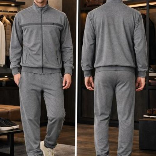 Костюм спорт Zalov (46-54) ZW1429 grey (деми) Zalov ZW1429 grey