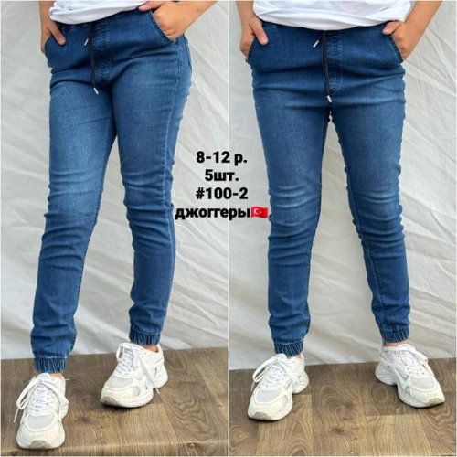 Джоггеры AMZ (8-12) 100-2 blue (деми) AMZ 100-2 blue
