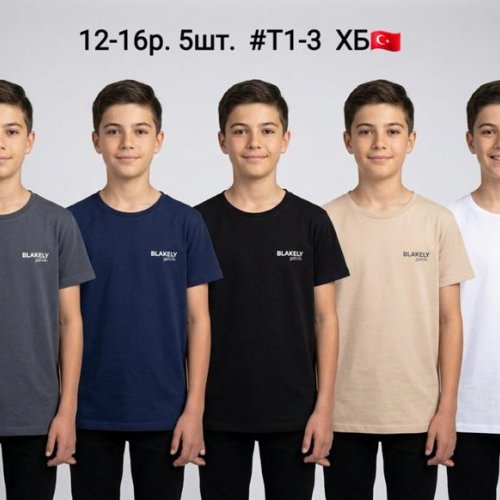 Футболка AMZ (12-16) T1-3 beige (лето) AMZ T1-3 beige