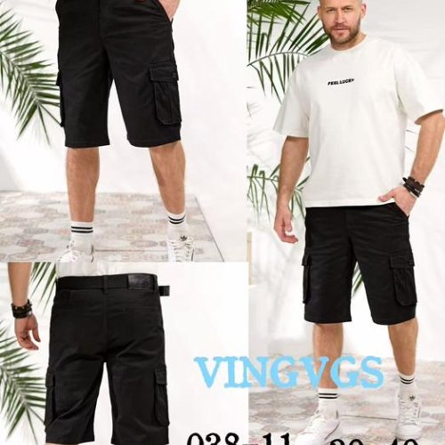 Шорты Vingvgs (30-40) 038-11 black (лето) Vingvgs 038-11 black