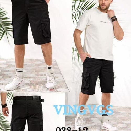 Шорты Vingvgs (32-42) 038-12 black (лето) Vingvgs 038-12 black