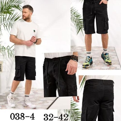 Шорты Vingvgs (32-42) 038-4 black (лето) Vingvgs 038-4 black